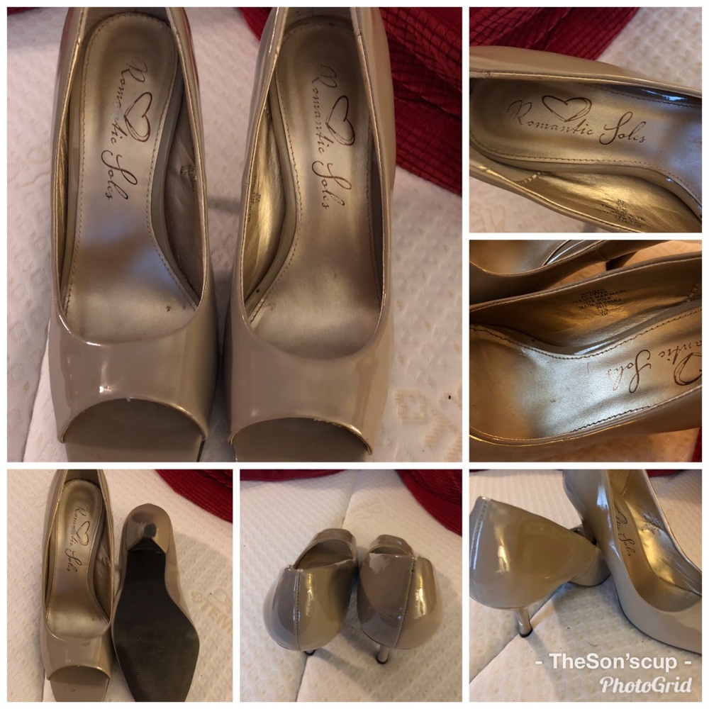 Romance Soles nude sz 8